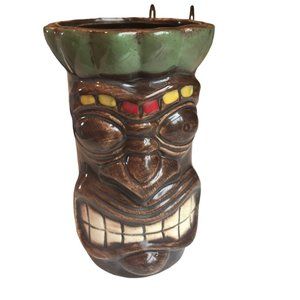 Tiki Lin Mug Tumbler Vase Hawaii Bar Cocktail